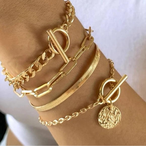 Delilah Wear Jewelry - Not for sale ! New four piece bracelet set